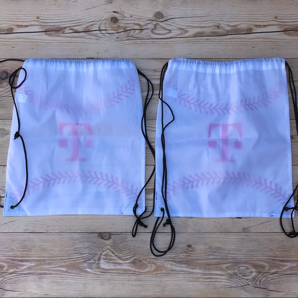 2 Pack Drawstring Backpacks - Picture 2 of 6
